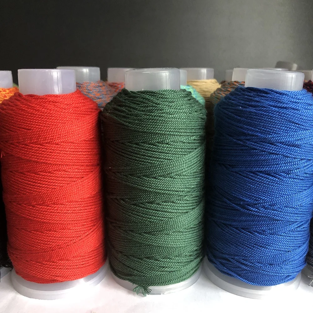 1 0 мм Ручная натибетская хлопчатобумажная нить для макраме плетеная веревка рукоделия кисточки бисероплетение