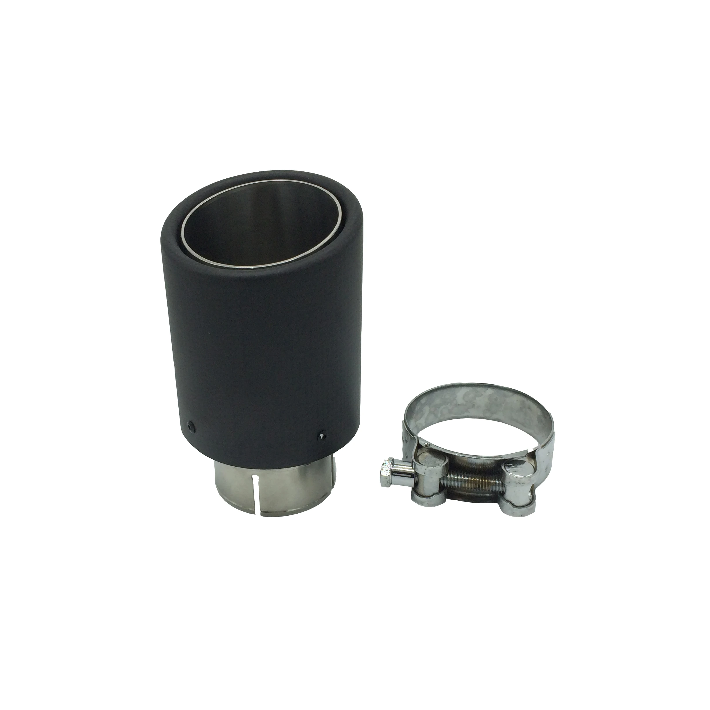 
Black AK Carbon Fiber Surface Exhaust Tip Muffler Pipe Tailpipe 