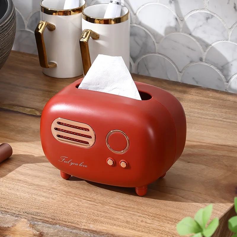 Luxury Tissue Holder Box Creative Tissue Box Portable Decorative Household Facial Tissue Holder