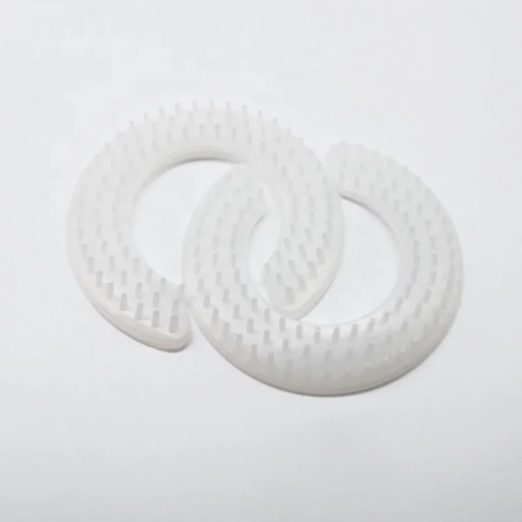 
Custom round shape high temperature resistant silicone dispensing needles rubber nozzle shower head 