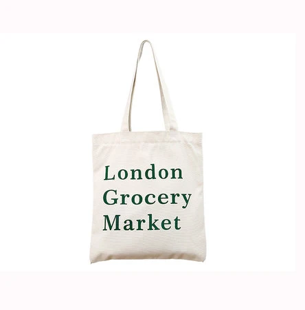 12 oz cotton canvas wholesale tote bag print logo