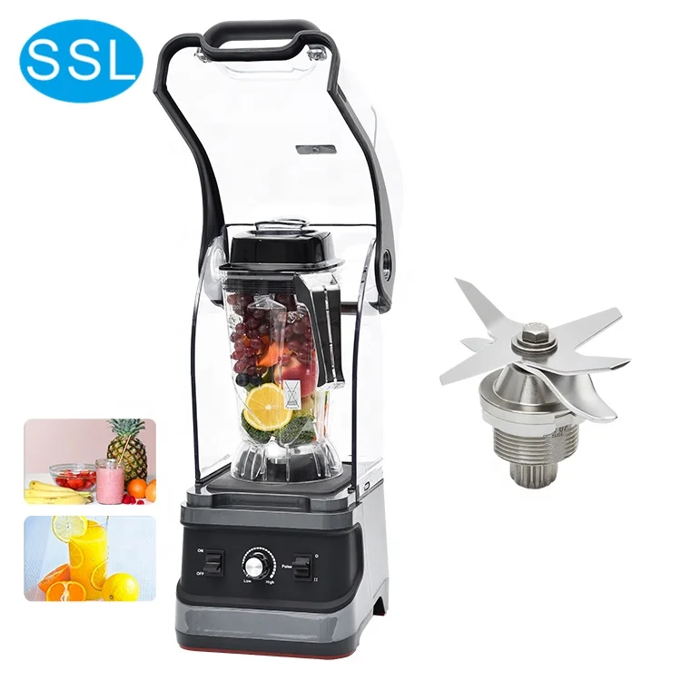 SSL ODM OEM Factory Supplier 1680W Heavy Duty Commercial Food Fruit Blender