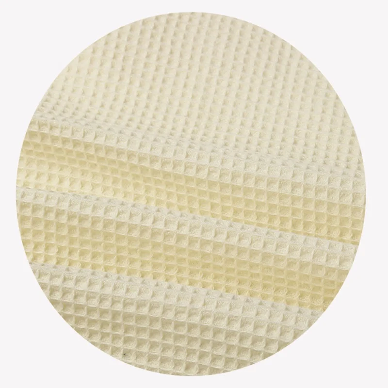 China Suppliers High Quality 100% Cotton Waffle Fabric For Fashion Garment