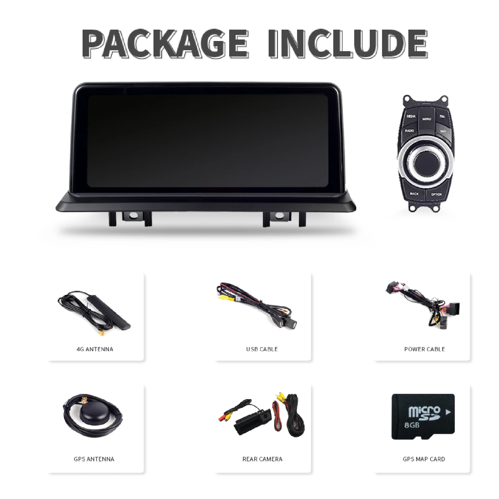 10.25' Android 11 Car GPS Navigation for BMW 1 Series 120i E81 E82 E87 E88 4G RAM 64G ROM 8core Car Radio Multimedia