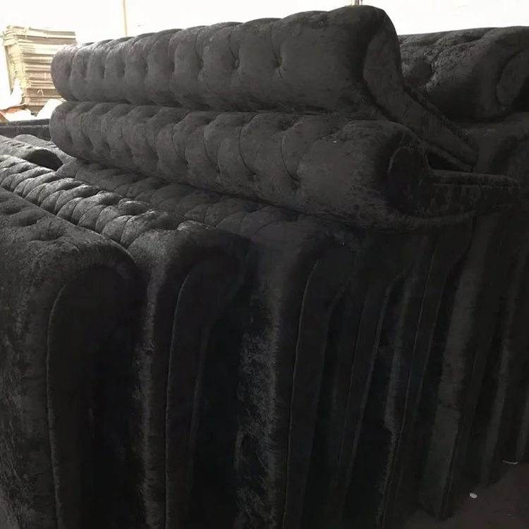 Bed Sleigh Wooden with Diamante Choice of Colours Available Cheap Fabric Beautiful Style Crushed Velvet Home Furniture Soft Bed