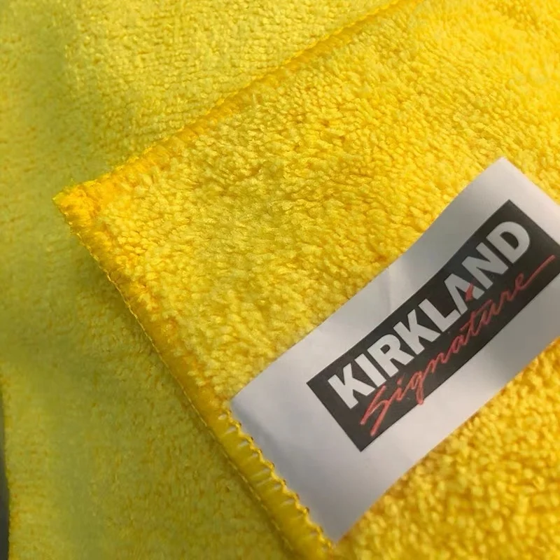 Поставщик kirkland чистящие салфетки из микрофибры полотенце высокого качества Чистящая