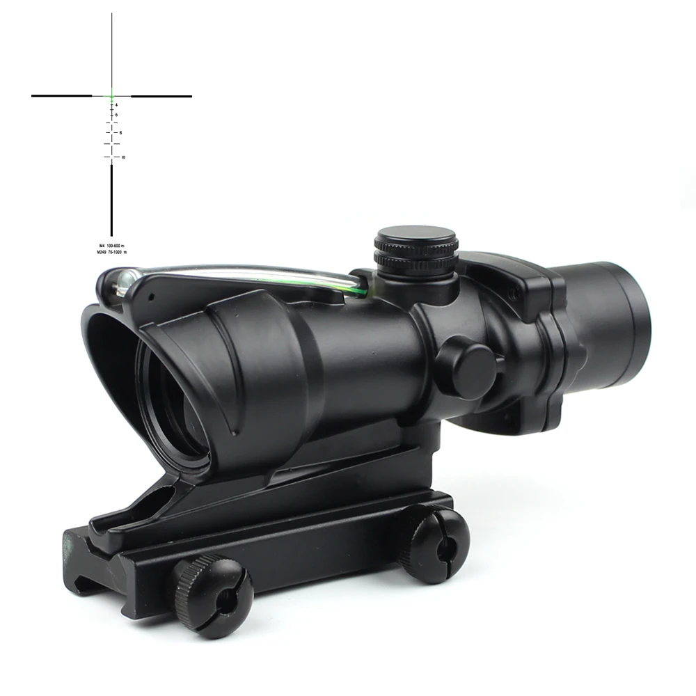 Phantom  4X32 sight red & green illuminated scope fiber optic