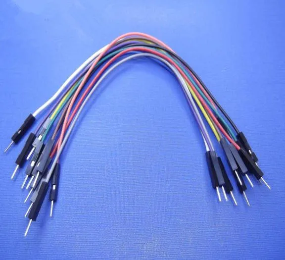 High Quality Wholesale Free Custom any length Dupont 2.54 Pitch Male To Female Jumper Connector Cable Assembly Wire Harness