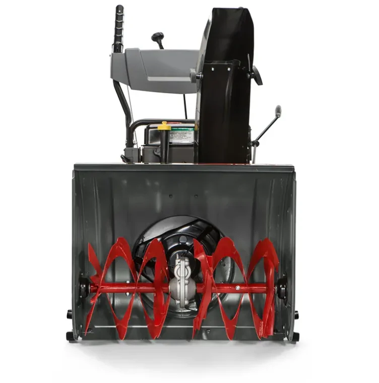 Hand-push friction disc snow dryer gasoline-powered snow remover small snow blower