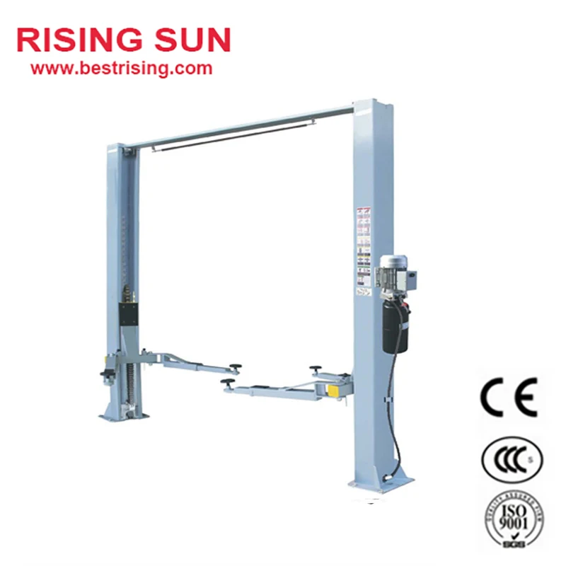 
4Ton Clear Floor Used 2 Post Car Lift for Sale 