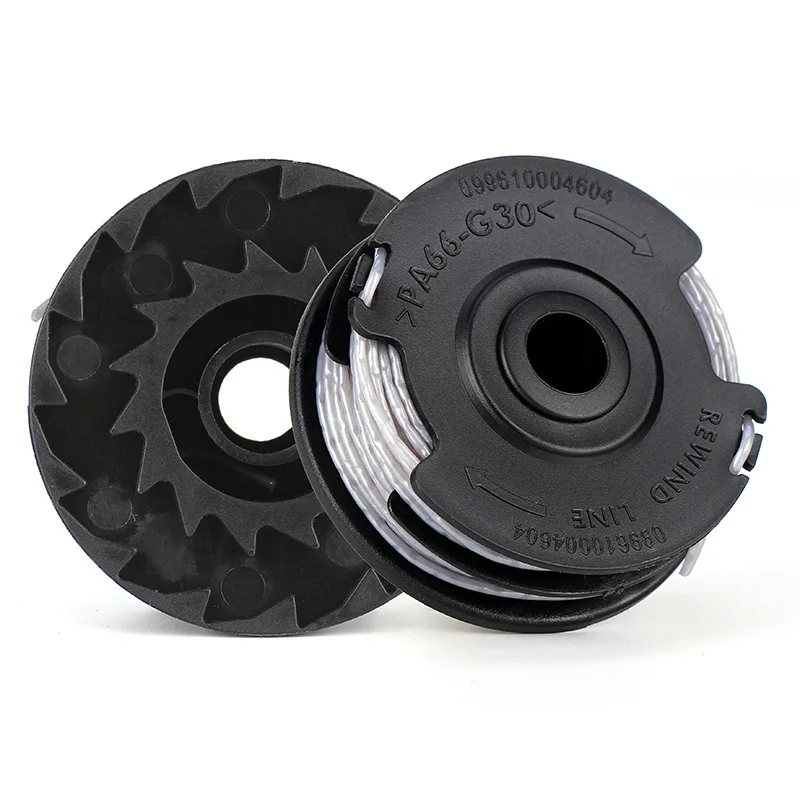 Greenworks Mower Replacement Spool Worx Grass Trimmer Line Spools Nylon double layer gray mowing line beating   trimmer  line