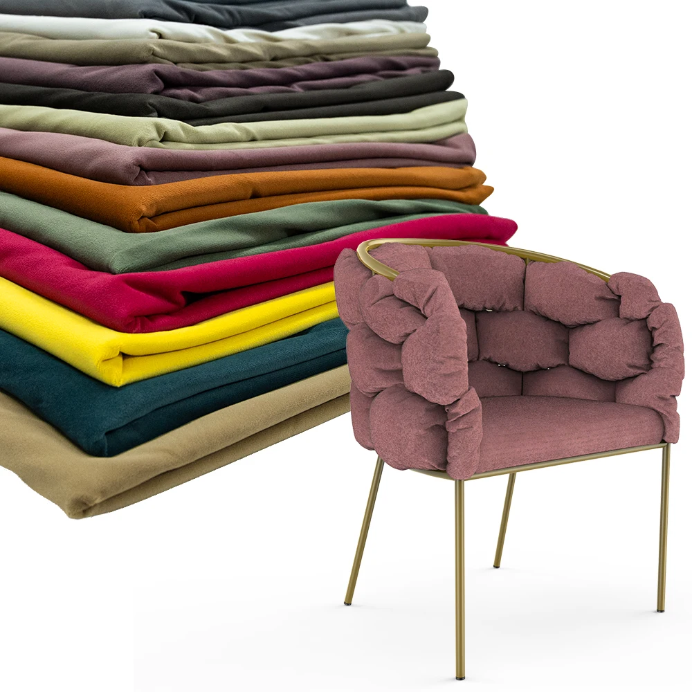 upholstery red polyester satin fabric velvets for curtain pillow sofa home textile High Quality 236gsm in-stock