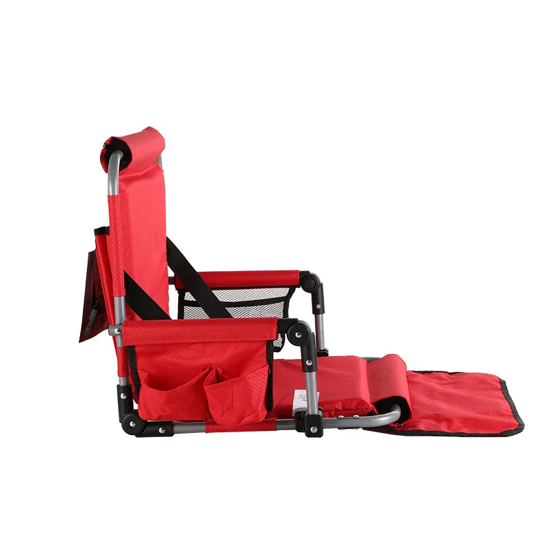 Customize stadium seats for bleachers Sublimation Reclining Fold down Sports Baseball bleacher cushion chair