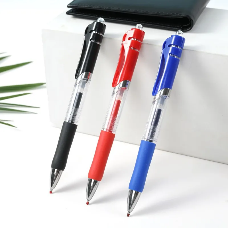 3 Pcs Cute Kawaii Lifelike Silicone Carrot Gel Pen Writing Signing Pen School Office Supply Student Stationery Kids Gift