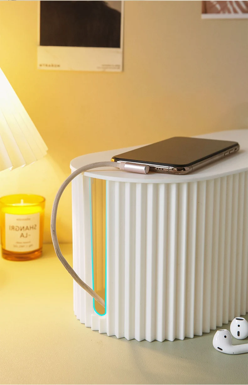 Hot Sale Power strip Storage Box Data Cable Charger Power Socket Cable Management Desktop Organizer boxs