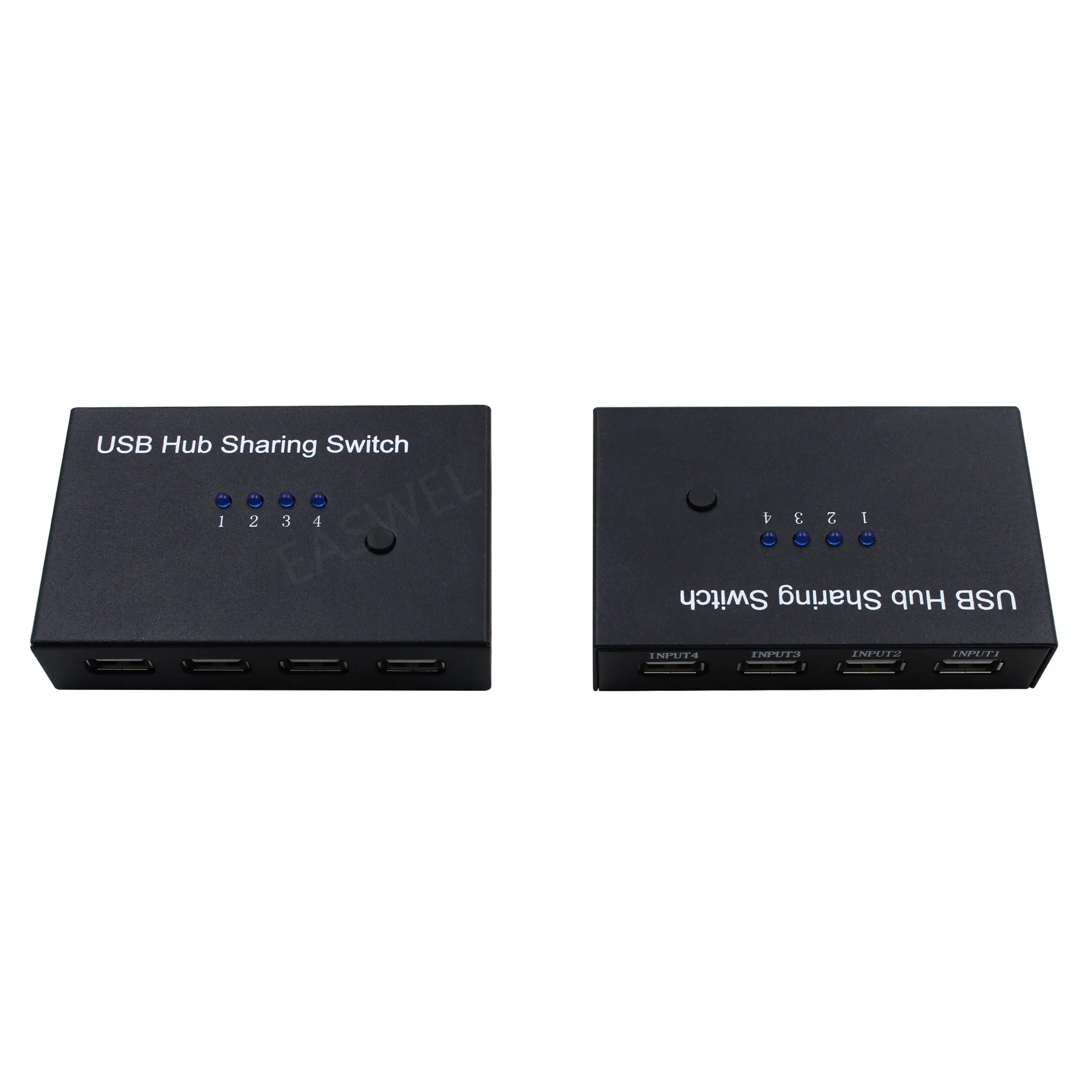 New 4 Port USB Switch Selector 4 Port USB 2.0 HUB Sharing Switcher Switch For mouse keyboard PC Scanner Printer