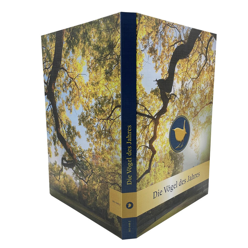 #1614482_24+1 Vogel d.. Jahres 71VL Commemorative coin collecting folder