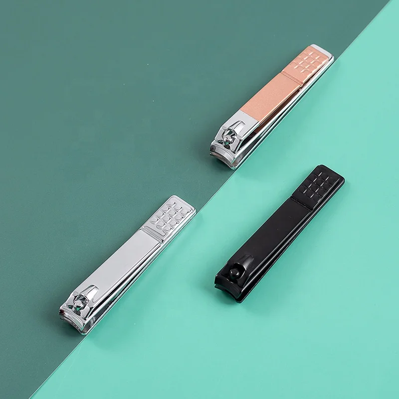 Professional Nail Clipper Stainless Steel Fingernail Cutter Trimmer Toenail Scissors Nippers Pedicure Tool