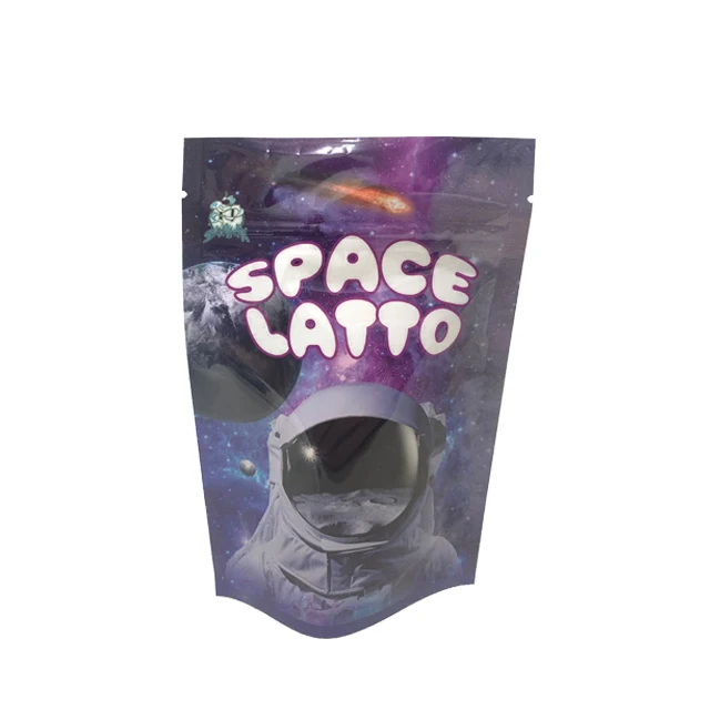 3.5g 7g 14g 28g Custom Plastic Stand Up Doypack Pouch Smell Proof 3.5 Grams Mylar Bags With My Logo