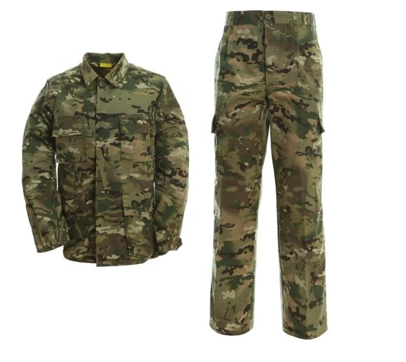 Factory wholesale us army cp camouflage vintage bdu uniform for military