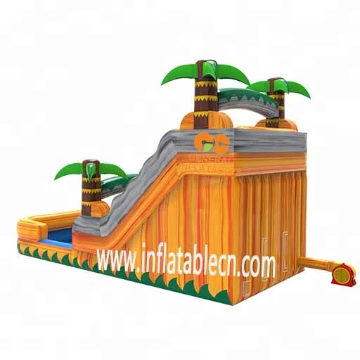 Commercial inflatable 17 feet water slide for sale