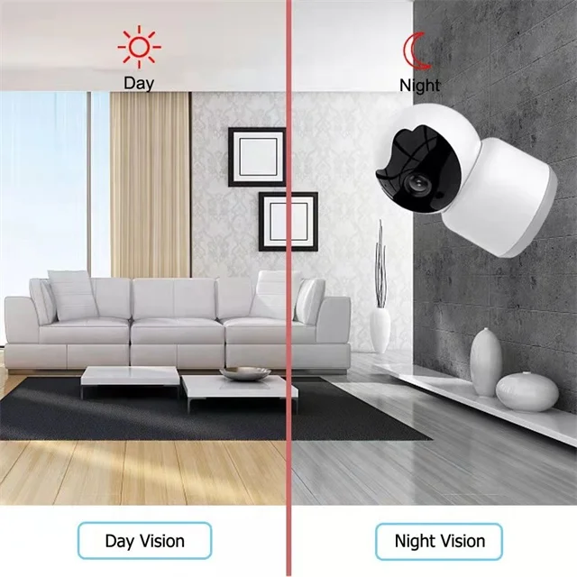 Умная мини-камера видеонаблюдения с поддержкой Wi-Fi Full HD 3