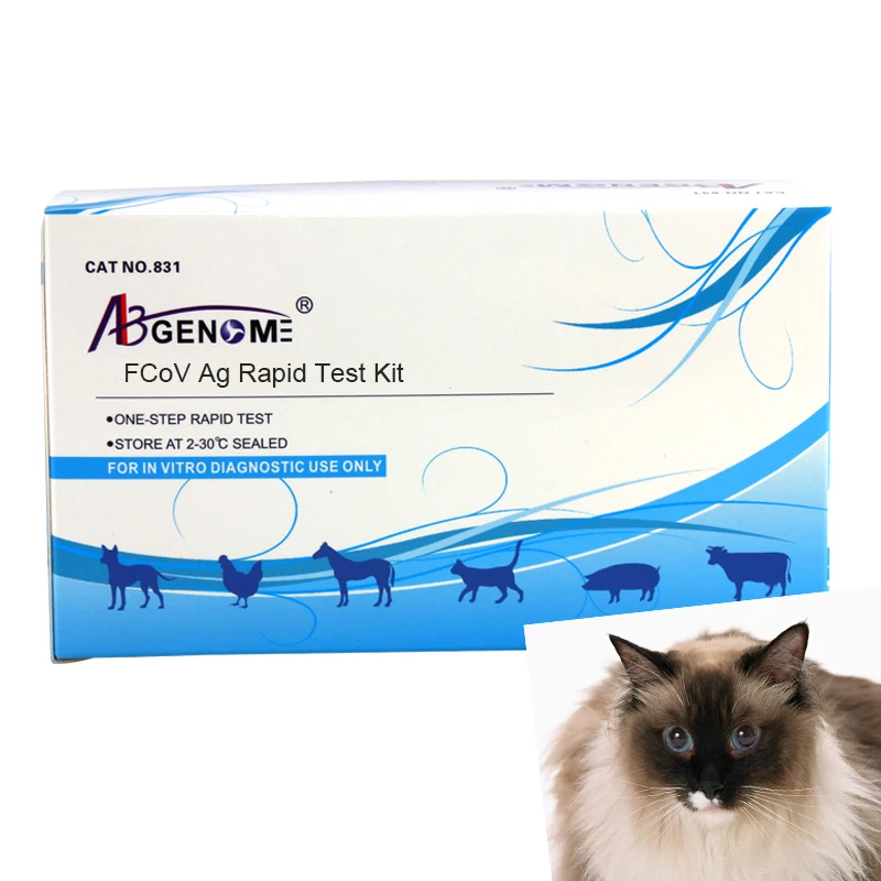 feline detection test kits FCoV Ag Rapid Test Kit