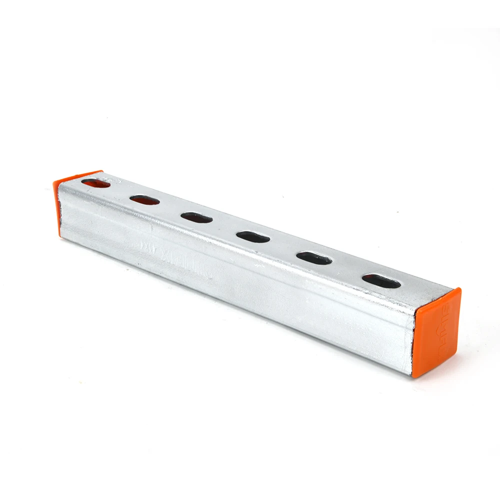 Qipe Factory c steel channel bracket c steel unistrut strut channel with welding bending and punching service