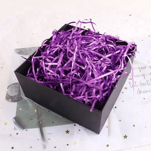 Top sale Raffia Shredded Lafite Filling Material for Gift Box Cany Boxes Wedding Marriage Home Thanksgiving Party & Holiday