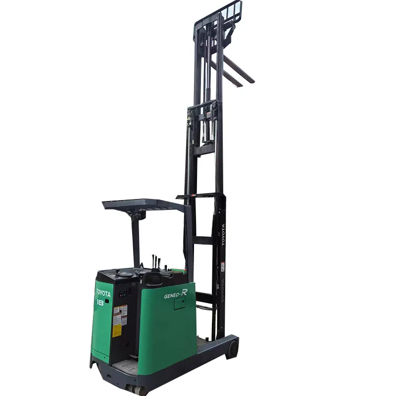 Hot selling electric reach truck forklift 1.5ton 1.8ton 2ton tripelx mast 6m high electric warehouse reach truck