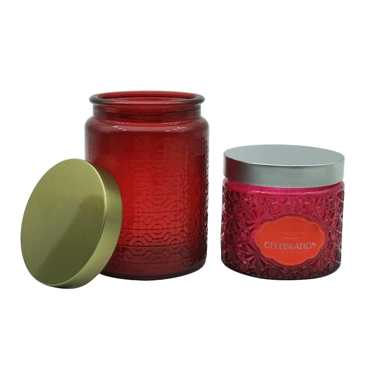 Black Gold Tin Wood Lids Haodexin Candle Jars with Metal Lids Zamac Perfume Caps Candle Tins Cans with Lids for Candle Making