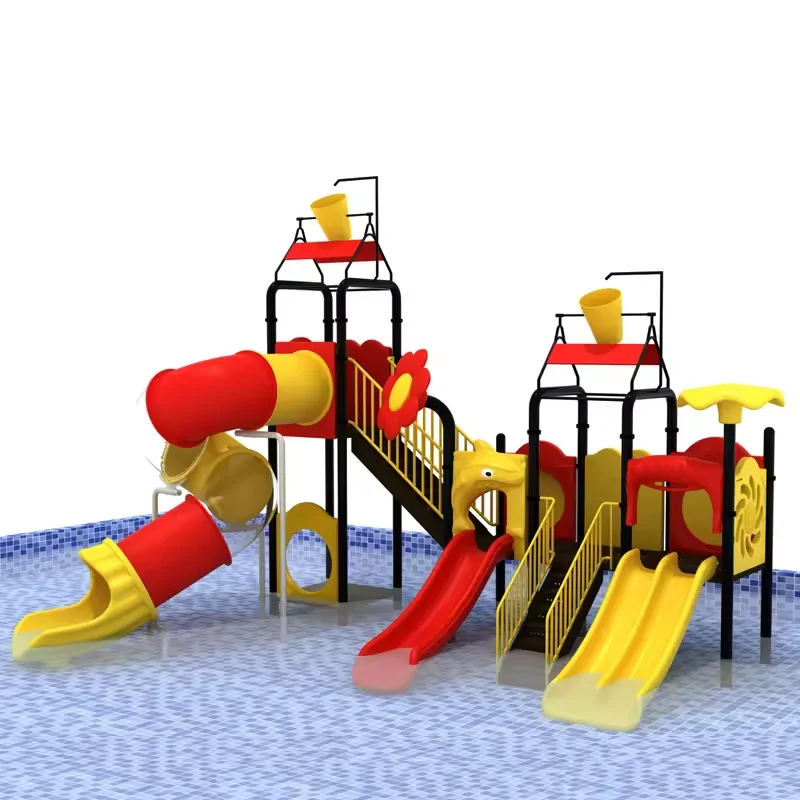 Factory Price Commercial Outdoor Amusement Park Water Playground Equipment Fun Park Water Park Swimming Pool Slide For Sale