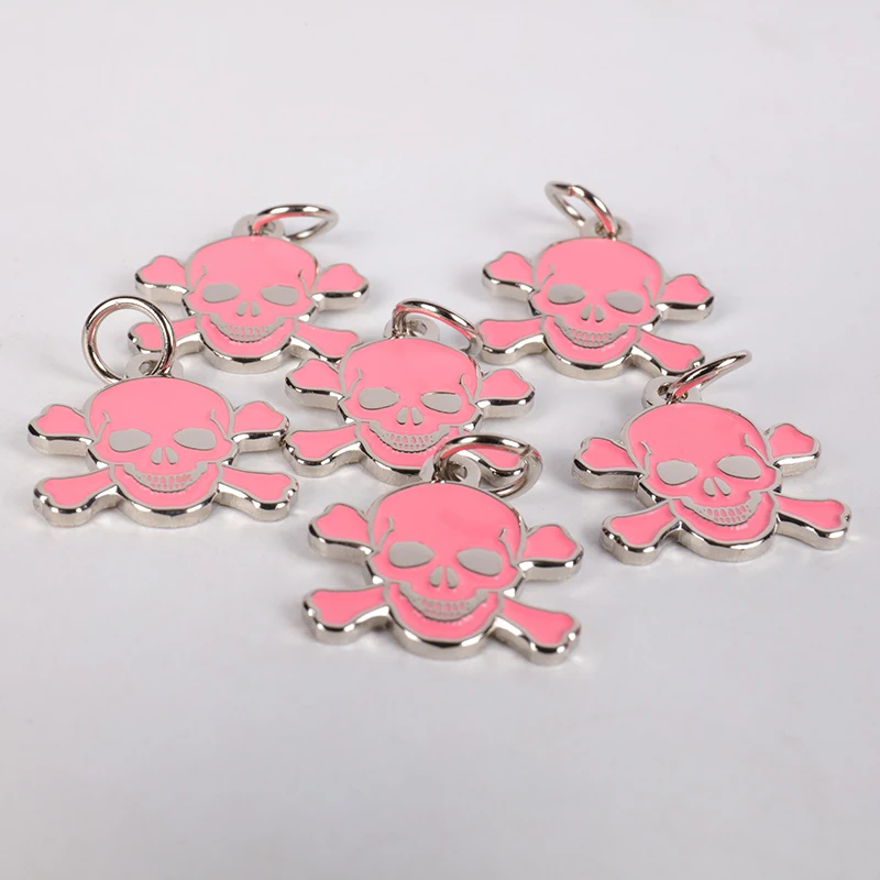 Customized Dog Name Tag Zinc Alloy Sublimation Printed ID Name Tag For Dogs and Cats Outdoor