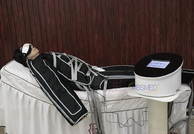 far infrared+ems therapy +lymphatic drainage vacuum pressotherapy body slimming machine