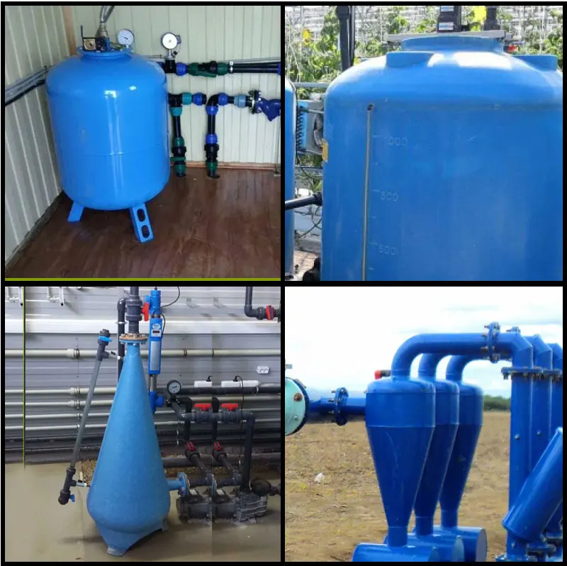 Пескоструйный фильтр для системы капельного орошения с надежной