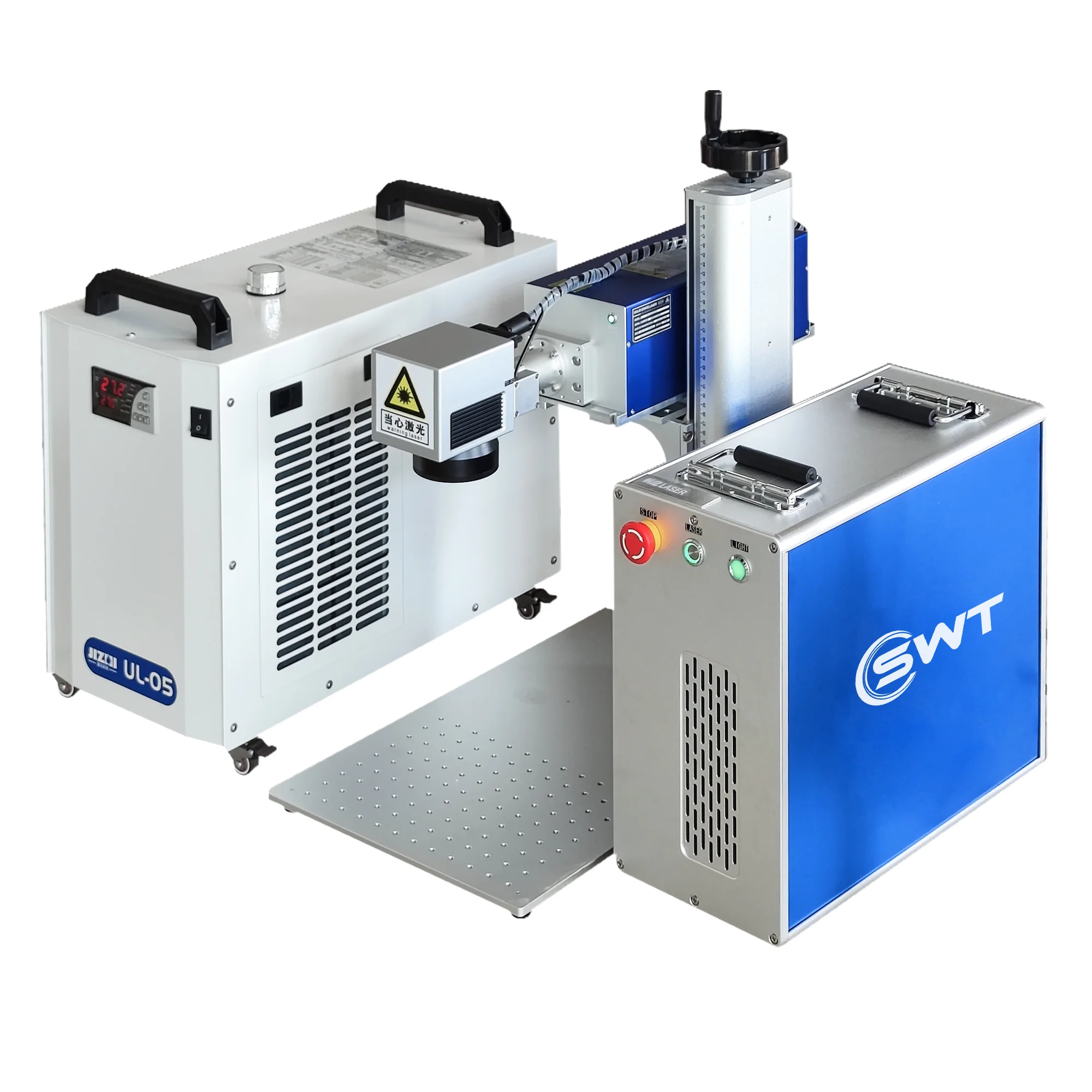 Desktop UV laser marking machine 5W 10W laser engraving machine for Ceramic plastic glass crystal PCB