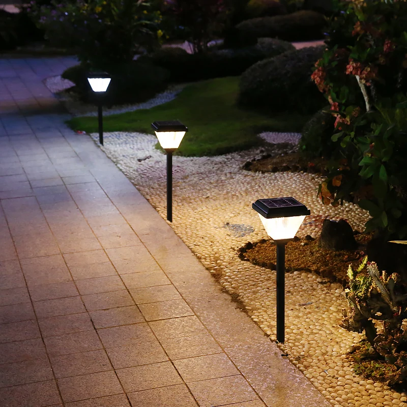 Yard Patio Hallway Best Selling Solar Path Lights LED Garden Stake Light Lawn Lamp for outdoor Landscape