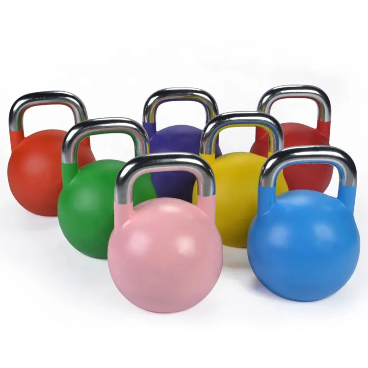Kettlebells better price  Color Coated Steel Competition rubber  Kettlebells