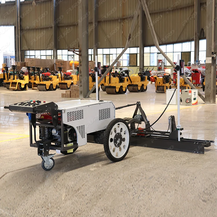 Concrete Floor Levelling Cement Pavers Laser Level Machine Self Leveling Screed Machine