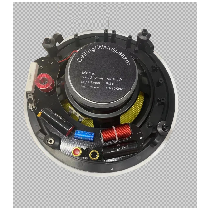 Wall Mount Speaker Full Range With Amplifier Home Promotional Stereo Top Selling Hifi 2024 Wholesale Passive Bookshelf Speaker