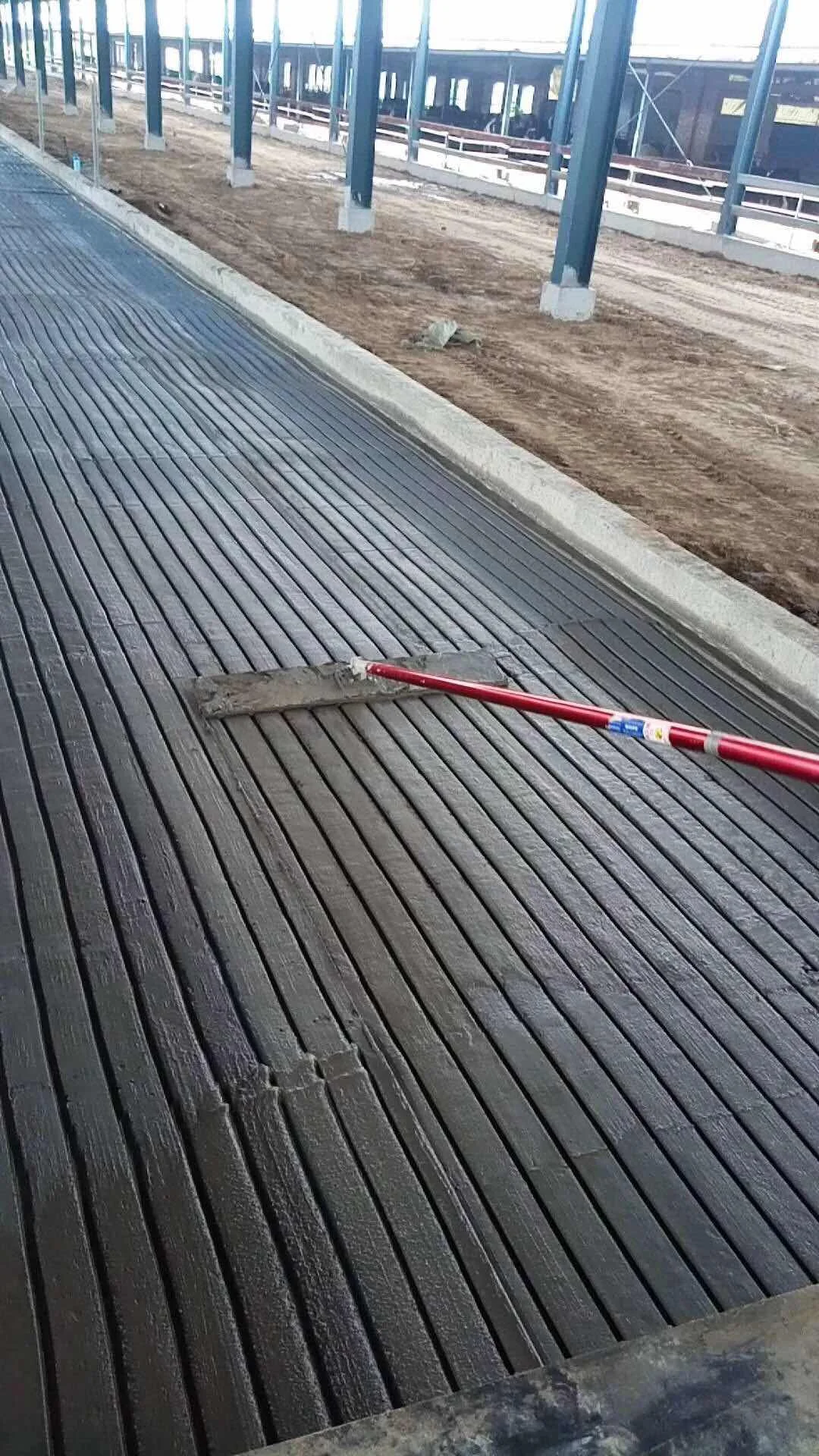 Cast Aluminium Handicap ramp bull float blade only