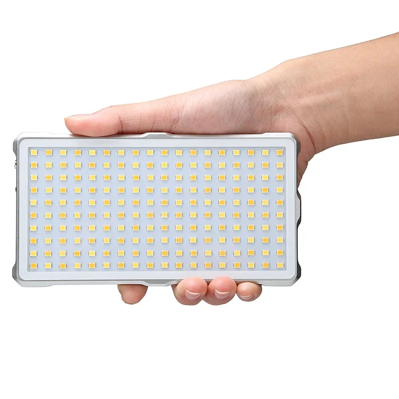 LituFoto F18 Camera LED Video Light CRI96 Adjustable 3200K-5600K for Photography Studio Outdoor Lighting