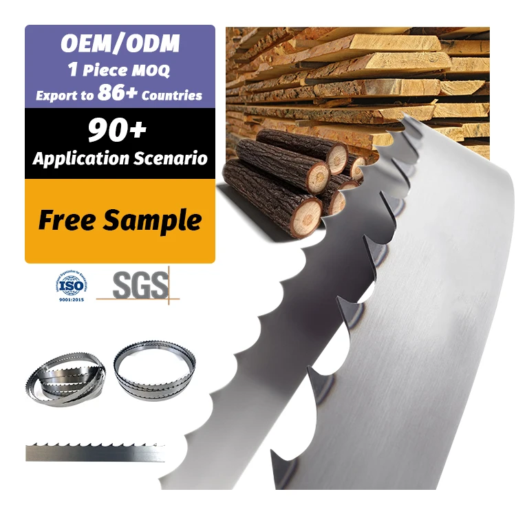 Teeth Hardened Band Saw Blade Sharpening Machine Woodworking Manufacture Cutting Teeth Hardened Band Saw Blades