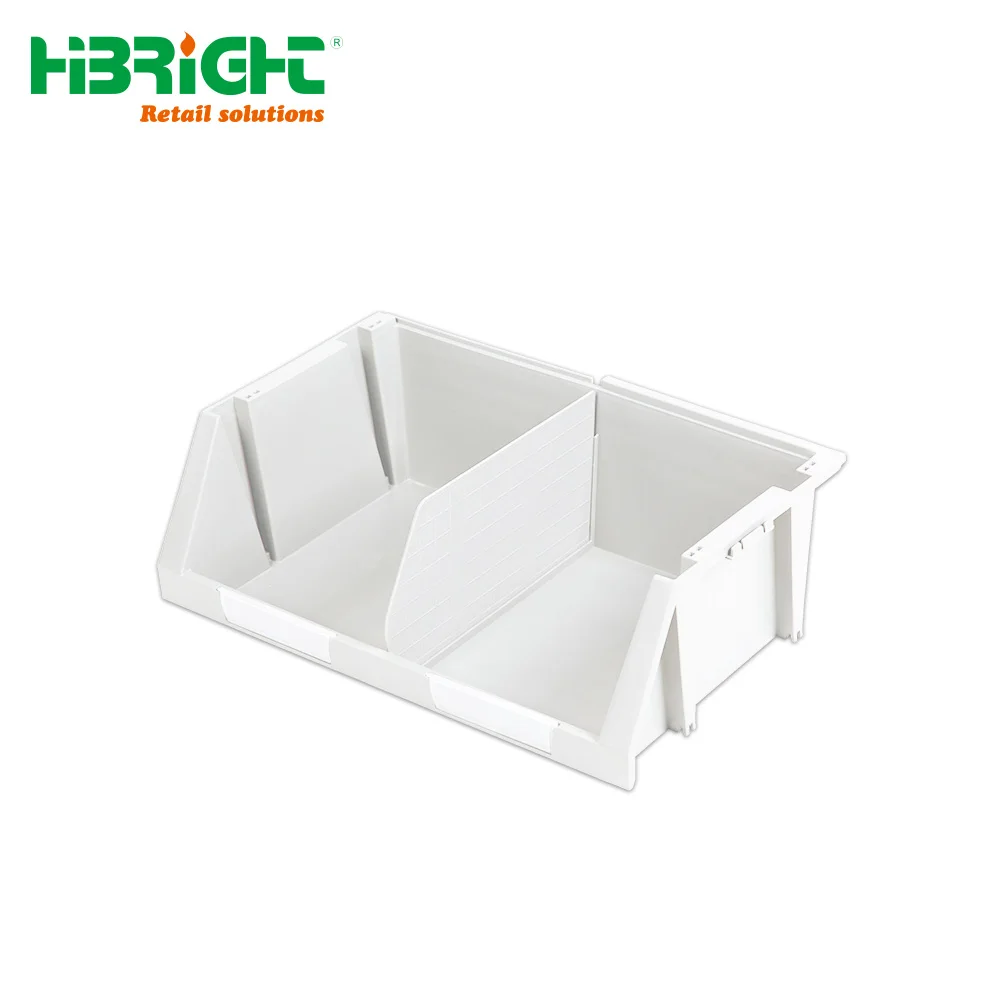 Saving space and easy transport Accessory Industry Warehouse Stackable and Nestable Plastic Storage Bin