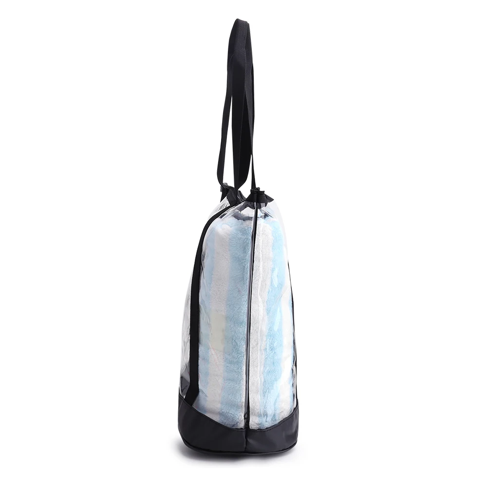 Summer PVC Transparent Handbags Fashion Large Capacity Female Shopping Bags Tote Casual Beach Travel Women Shoulder Bags