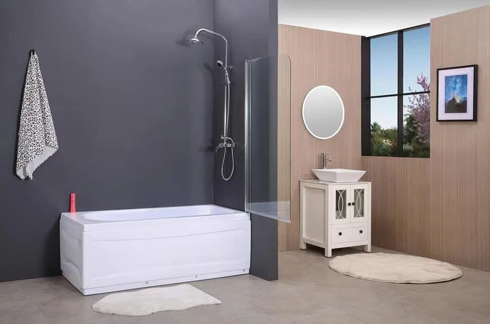 Half Frame Bath Screen/Bathtub Screen