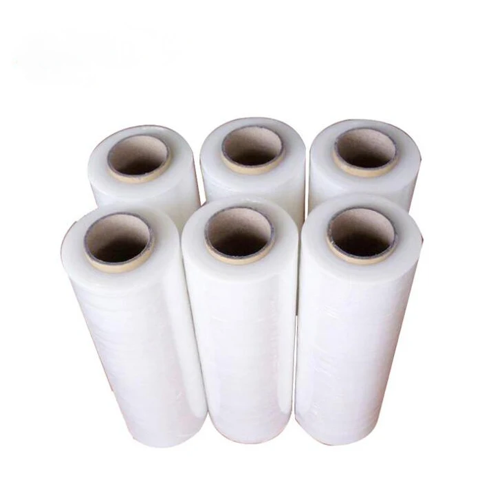 Wholesale Colored Casting Packaging Plastic Shrink Wrap Pe Cling Pallet Stretch Jumbo Roll Film