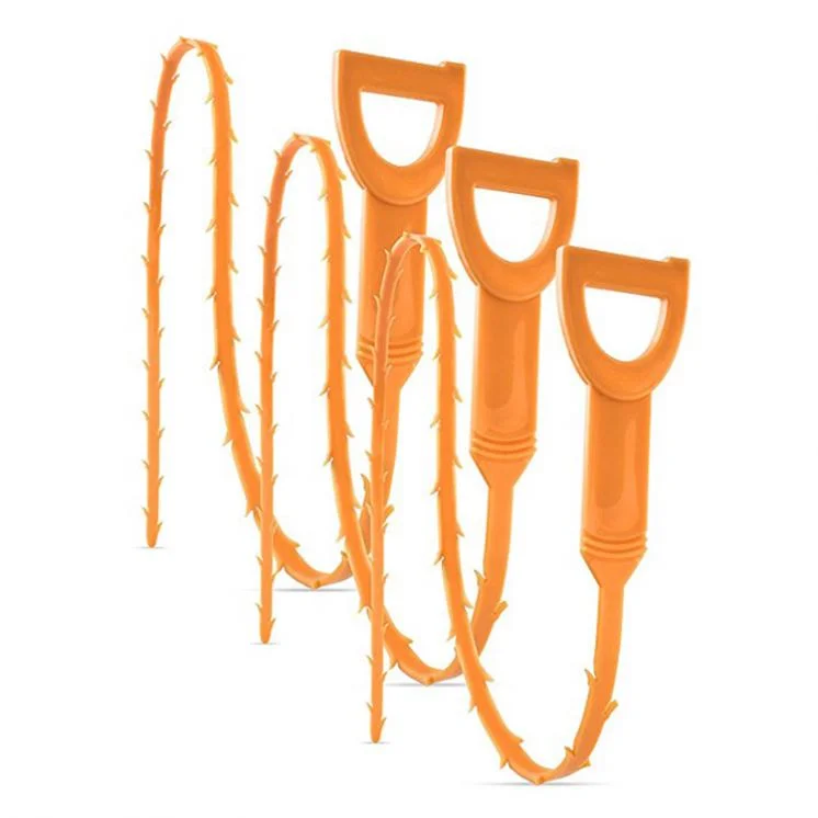 1PC Kitchen Sink Cleaning Hook Sewer Dredging Spring Pipe Hair Dredging Tool 51cm Sink Cleaning Tool Anti Clogging Removal