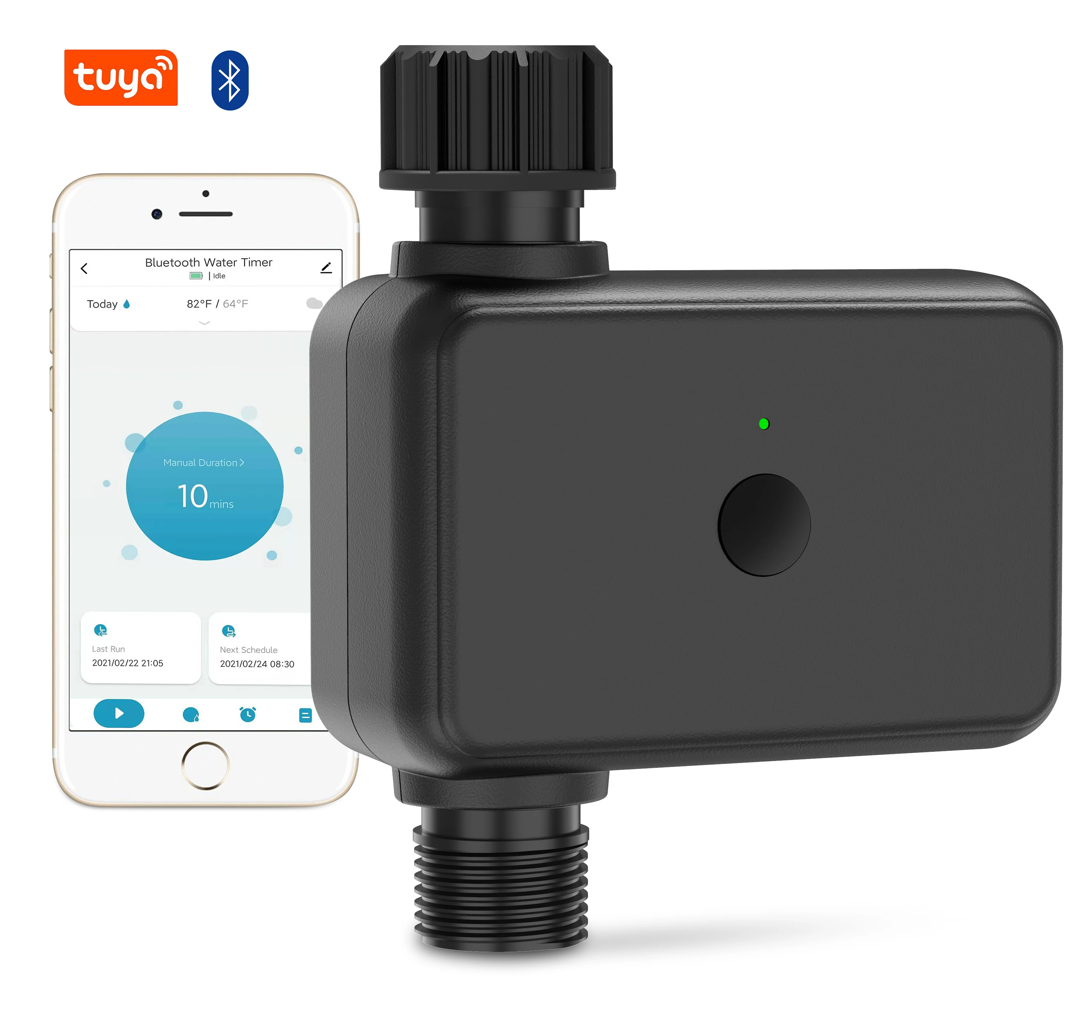 Department store Intelligent valve faucet 3/4 1/2 hose drip smart garden irrigation watering timer