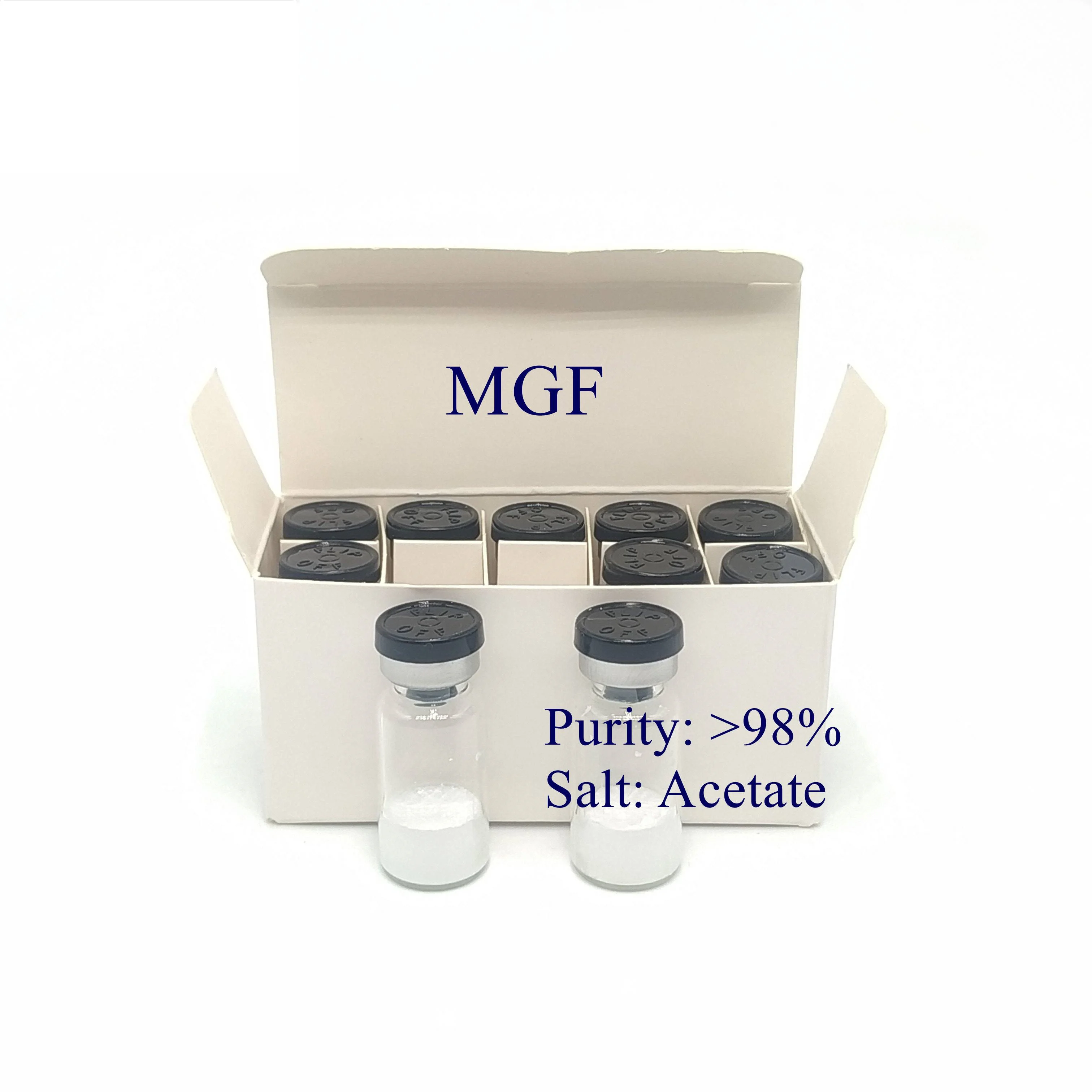 
custom NLT 98% MGF peptide powder Mechano Growth Factor 2mg 